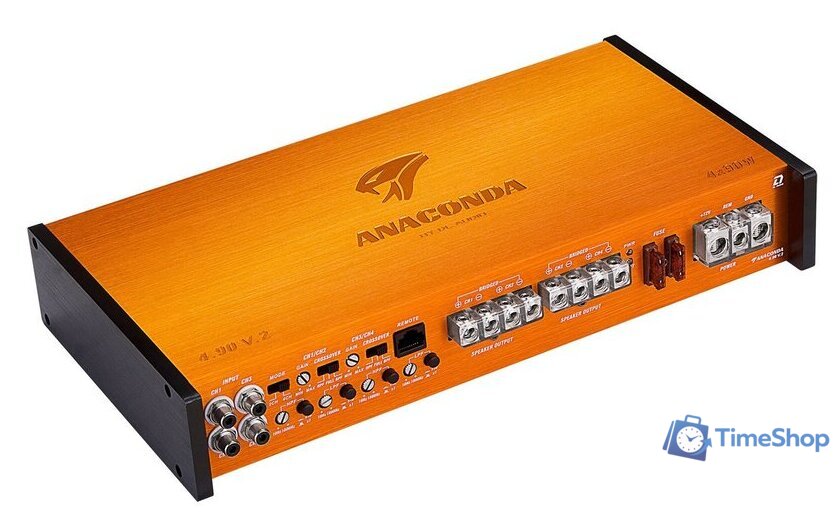 Автомобильный усилитель DL Audio Anaconda 4.90 V.2 - Изображение №1 — Интернет-магазин Time-Shop