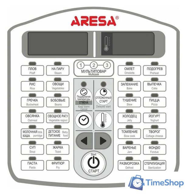 Мультиварка Aresa AR-2011 - Изображение №5 — Интернет-магазин Time-Shop