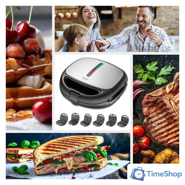 Многофункциональная сэндвичница Camry CR 3057 - Изображение №12 — Интернет-магазин Time-Shop