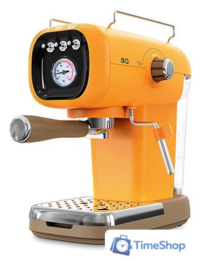 Рожковая кофеварка BQ CM2004 (желтый) - Изображение №1 — Интернет-магазин Time-Shop