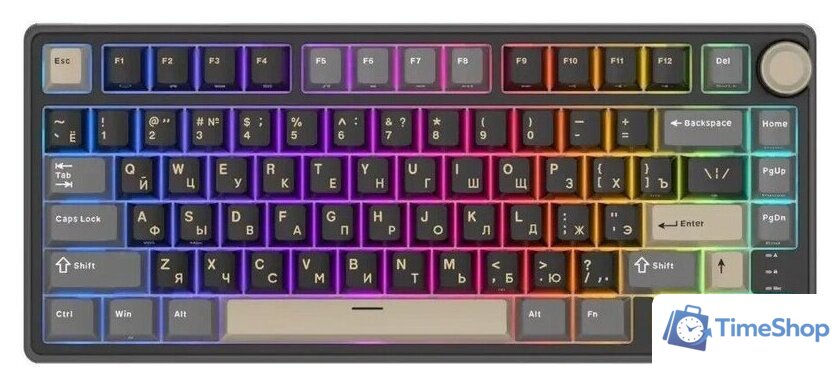Клавиатура Royal Kludge R75 RGB Phantom (RK Silver) - Изображение №1 — Интернет-магазин Time-Shop