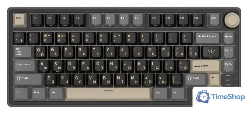 Клавиатура Royal Kludge R75 RGB Phantom (RK Silver) - Изображение №2 — Интернет-магазин Time-Shop