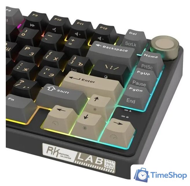 Клавиатура Royal Kludge R75 RGB Phantom (RK Silver) - Изображение №7 — Интернет-магазин Time-Shop