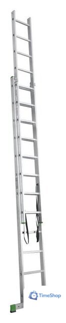 Лестница-стремянка Новая высота NV 222 алюминиевая двухсекционная 2x12 ступеней - Изображение №3 — Интернет-магазин Time-Shop