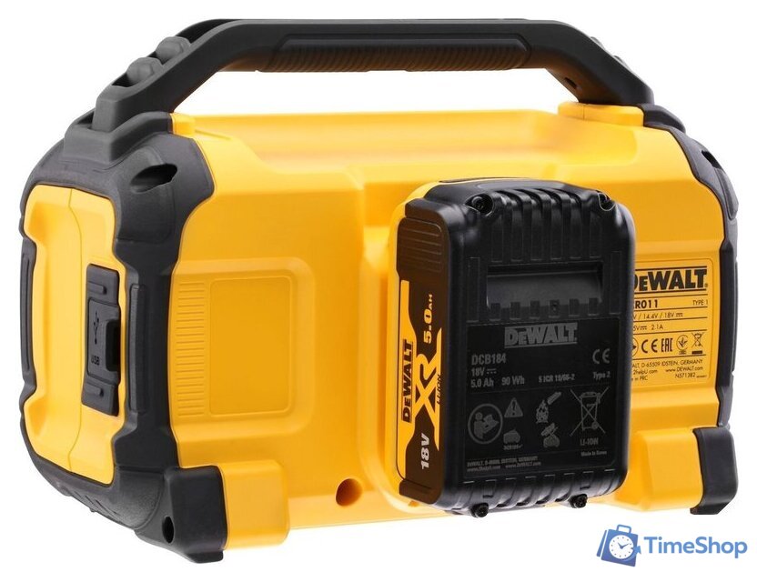 Беспроводная колонка DeWalt DCR011 - Изображение №5 — Интернет-магазин Time-Shop