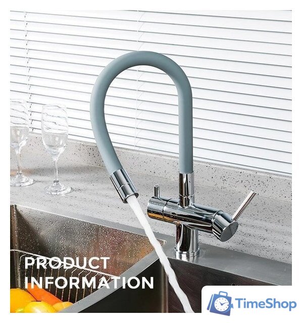 Смеситель Gappo G4398-30 - Изображение №2 — Интернет-магазин Time-Shop