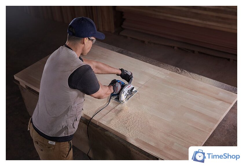 Дисковая (циркулярная) пила Bosch GKS 600 Professional [06016A9020] - Изображение №3 — Интернет-магазин Time-Shop