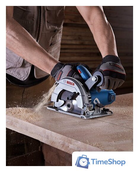 Дисковая (циркулярная) пила Bosch GKS 600 Professional [06016A9020] - Изображение №4 — Интернет-магазин Time-Shop