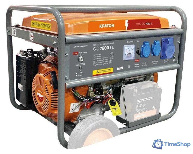 Бензиновый генератор Кратон GG-7500-EL - Изображение №1 — Интернет-магазин Time-Shop