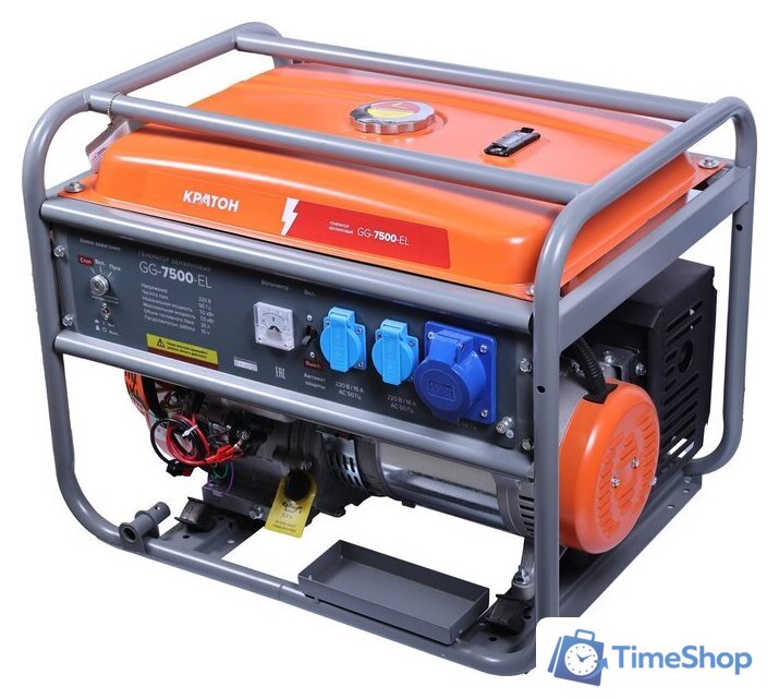 Бензиновый генератор Кратон GG-7500-EL - Изображение №5 — Интернет-магазин Time-Shop