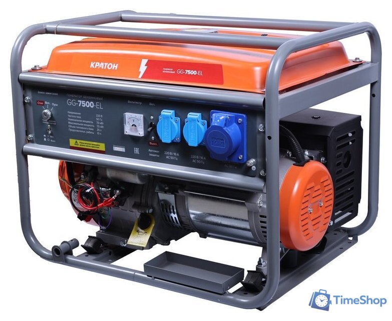 Бензиновый генератор Кратон GG-7500-EL - Изображение №3 — Интернет-магазин Time-Shop
