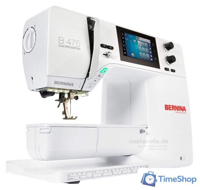 Компьютерная швейная машина Bernina B 475 QE - Изображение №1 — Интернет-магазин Time-Shop