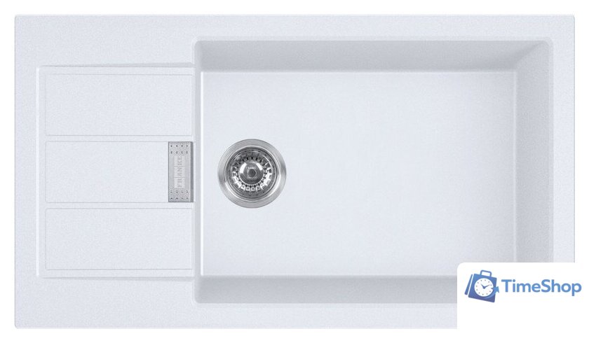 Кухонная мойка Franke Sirius 2.0 Slim S2D 611-78 XL 143.0618.649 (белый) - Изображение №1 — Интернет-магазин Time-Shop
