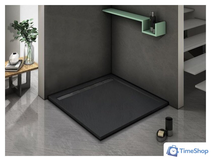 Душевой поддон WeltWasser TRS 100 Stone-BL 100x100 - Изображение №2 — Интернет-магазин Time-Shop