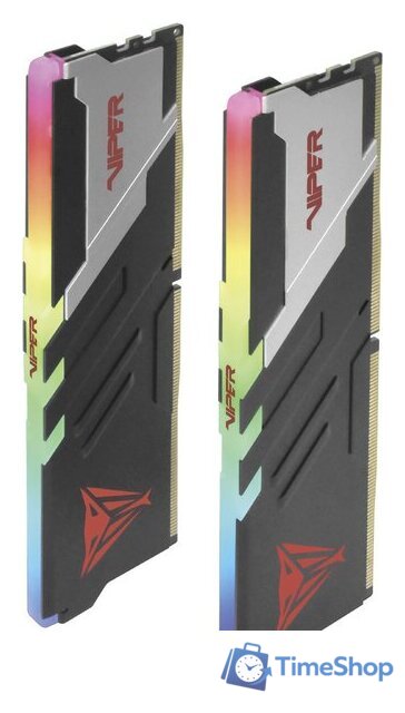 Оперативная память Patriot Viper Venom RGB 2x8ГБ DDR5 6000 МГц PVVR516G600C36K - Изображение №5 — Интернет-магазин Time-Shop