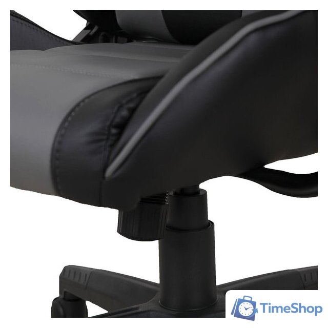 Игровое (геймерское) кресло Brabix GT Racer GM-100 (черный/серый) - Изображение №12 — Интернет-магазин Time-Shop
