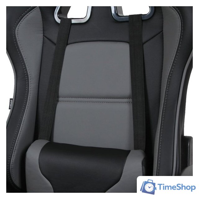 Игровое (геймерское) кресло Brabix GT Racer GM-100 (черный/серый) - Изображение №8 — Интернет-магазин Time-Shop