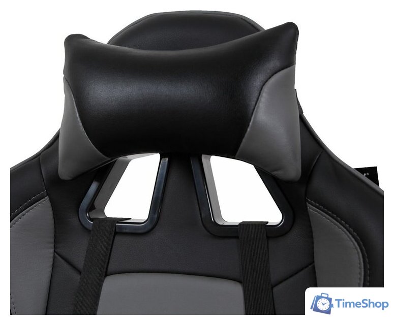 Игровое (геймерское) кресло Brabix GT Racer GM-100 (черный/серый) - Изображение №7 — Интернет-магазин Time-Shop