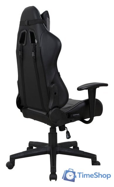 Игровое (геймерское) кресло Brabix GT Racer GM-100 (черный/серый) - Изображение №3 — Интернет-магазин Time-Shop