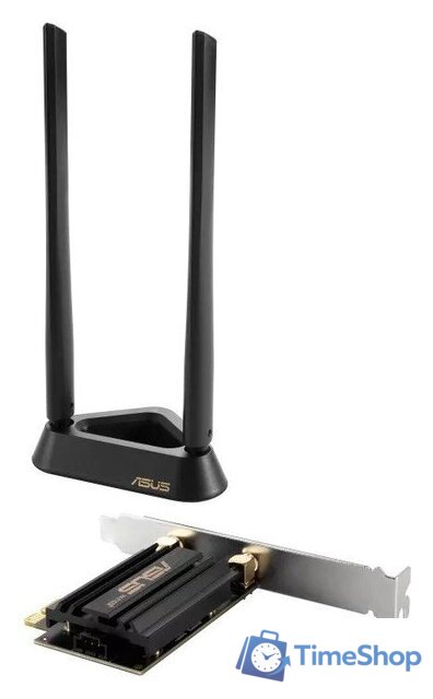 Wi-Fi/Bluetooth адаптер ASUS PCE-AXE59BT - Изображение №4 — Интернет-магазин Time-Shop