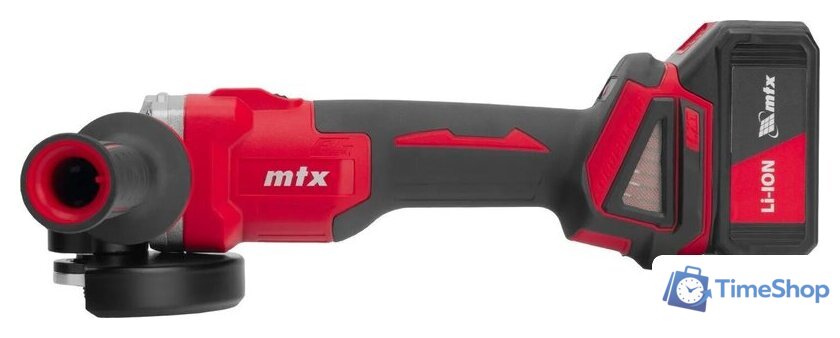 Угловая шлифмашина MTX AGB-BL-20-125 (с 1-м АКБ) - Изображение №3 — Интернет-магазин Time-Shop