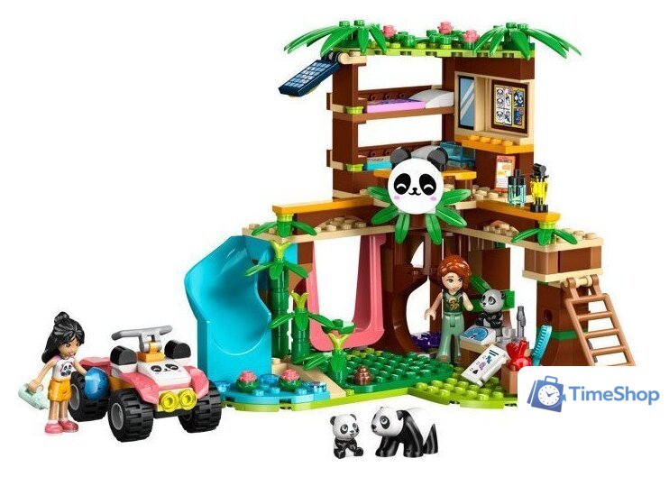 Конструктор LEGO Friends Уход за животными в заповеднике панд 42648 - Изображение №1 — Интернет-магазин Time-Shop