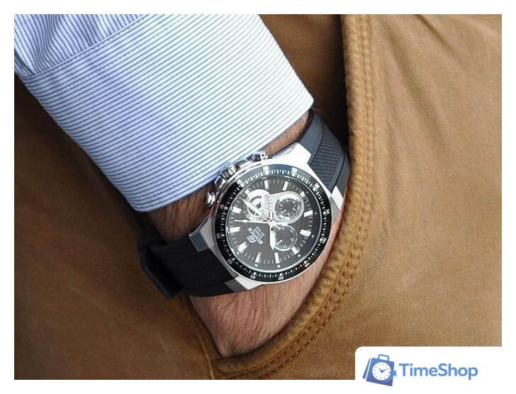 Наручные часы Casio EF-552-1A - Изображение №7 — Интернет-магазин Time-Shop