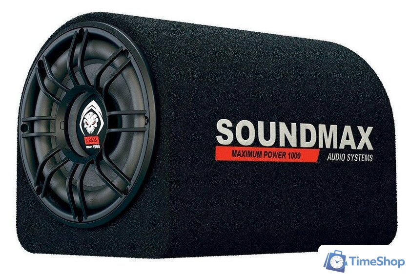 Корпусной активный сабвуфер Soundmax SM-SW0801A - Изображение №1 — Интернет-магазин Time-Shop