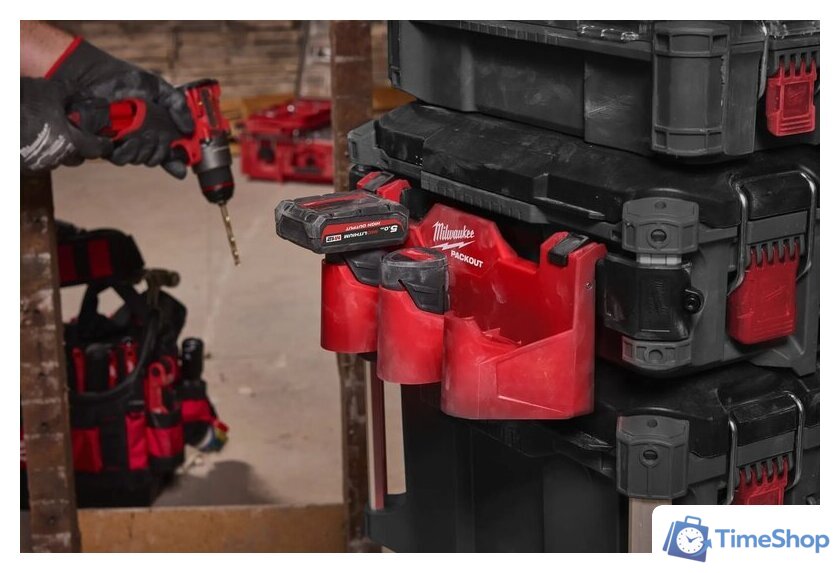 Держатель для АКБ Milwaukee 4932498646 - Изображение №5 — Интернет-магазин Time-Shop