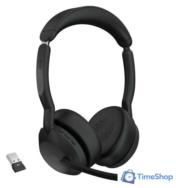 Офисная гарнитура Jabra Evolve2 55 MS Stereo Stand USB-A - Изображение №2 — Интернет-магазин Time-Shop