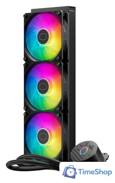 Система жидкостного охлаждения для процессора Cooler Master MasterLiquid ML360L Core ARGB MLW-D36M-A18PZ-R1 - Изображение №2 — Интернет-магазин Time-Shop