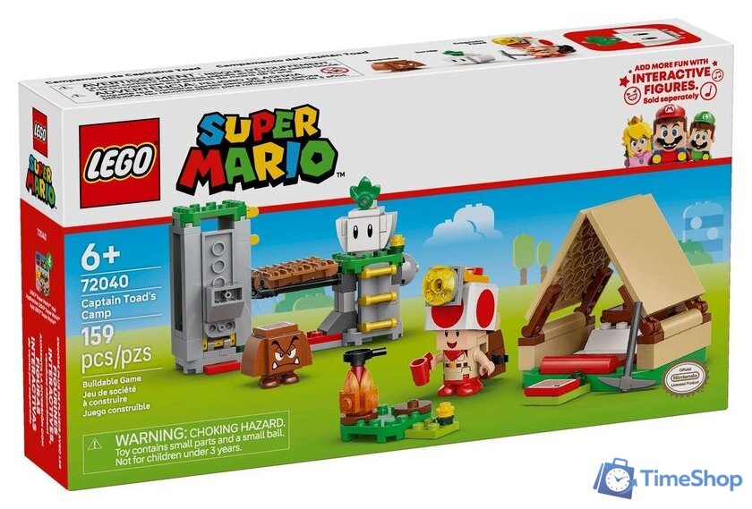 Конструктор LEGO Super Mario Лагерь капитана Тоада 72040 - Изображение №1 — Интернет-магазин Time-Shop