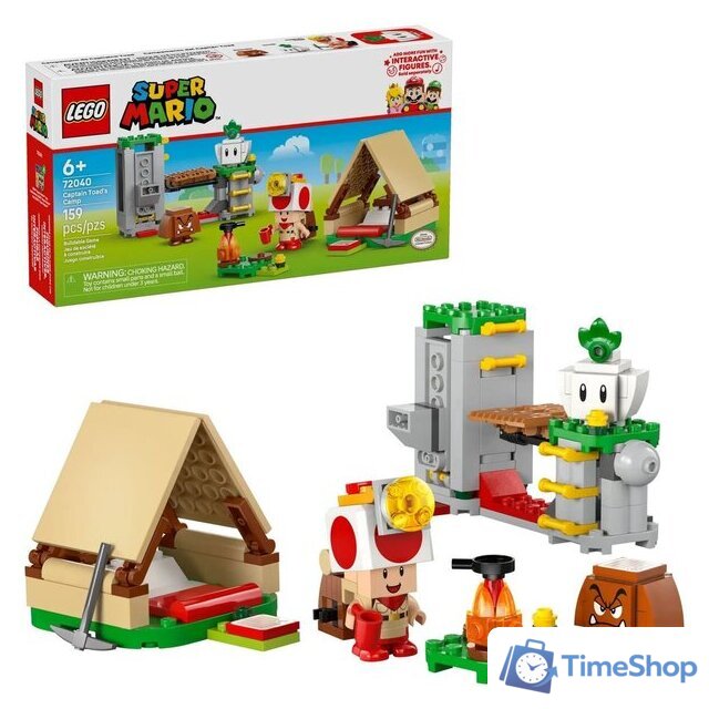 Конструктор LEGO Super Mario Лагерь капитана Тоада 72040 - Изображение №8 — Интернет-магазин Time-Shop