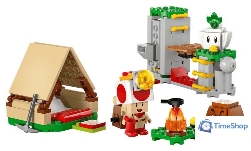 Конструктор LEGO Super Mario Лагерь капитана Тоада 72040 - Изображение №2 — Интернет-магазин Time-Shop
