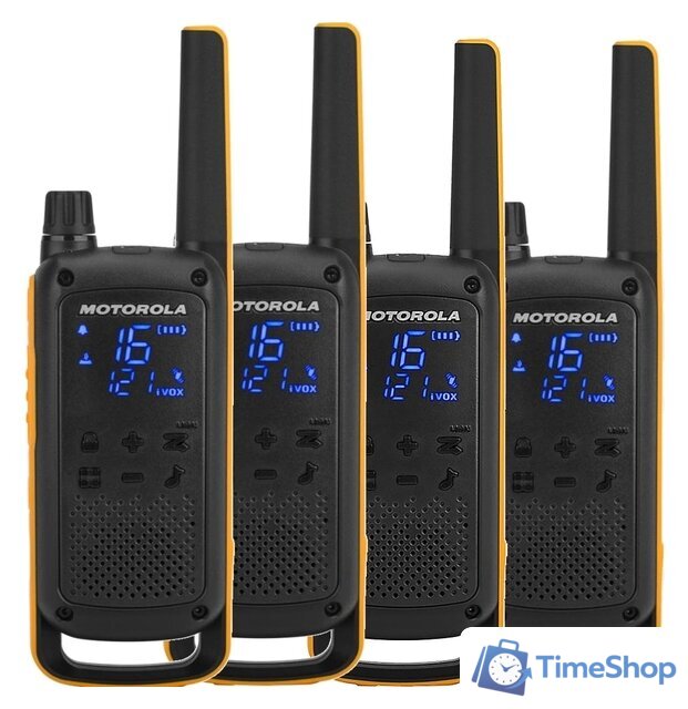 Портативная радиостанция Motorola T82 Extreme Quad - Изображение №1 — Интернет-магазин Time-Shop