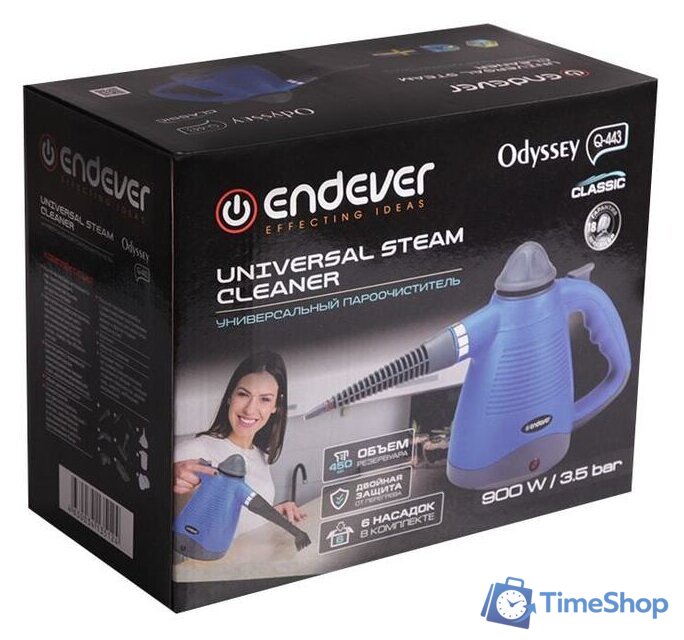 Пароочиститель Endever Odyssey Q-443 - Изображение №6 — Интернет-магазин Time-Shop