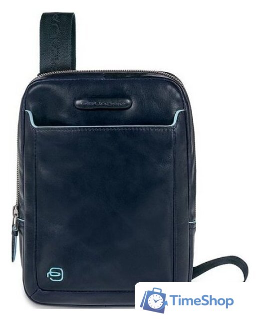 Мужская сумка Piquadro Blue Square CA3084B2/BLU2 (синий) - Изображение №1 — Интернет-магазин Time-Shop