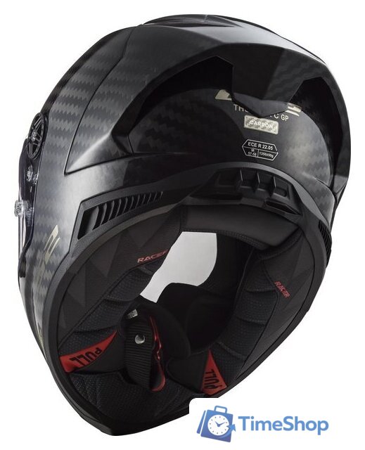 Мотошлем LS2 FF805 Thunder C GP Pro Fim (2XL, черный матовый) - Изображение №5 — Интернет-магазин Time-Shop