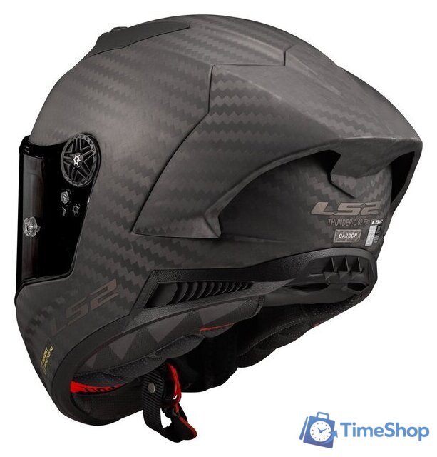 Мотошлем LS2 FF805 Thunder C GP Pro Fim (2XL, черный матовый) - Изображение №6 — Интернет-магазин Time-Shop