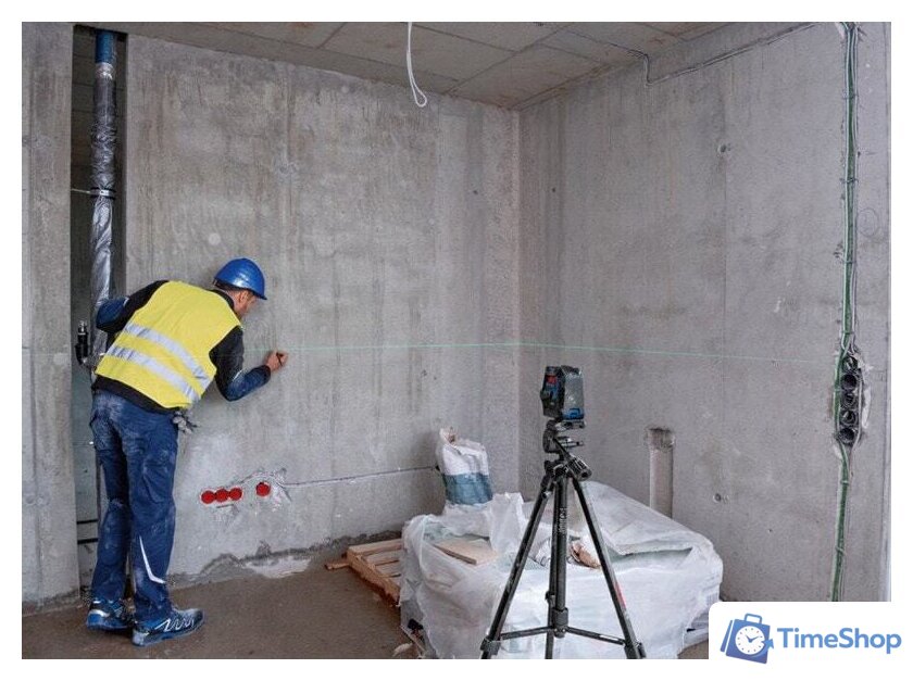 Лазерный нивелир Bosch GCL 2-50 G Professional 0601066M00 (RM 10) - Изображение №2 — Интернет-магазин Time-Shop