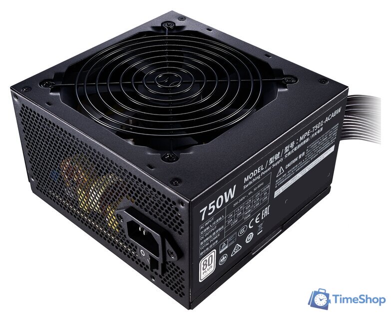 Блок питания Cooler Master MWE 750 White 230V V2 MPE-7501-ACABW-EU - Изображение №2 — Интернет-магазин Time-Shop