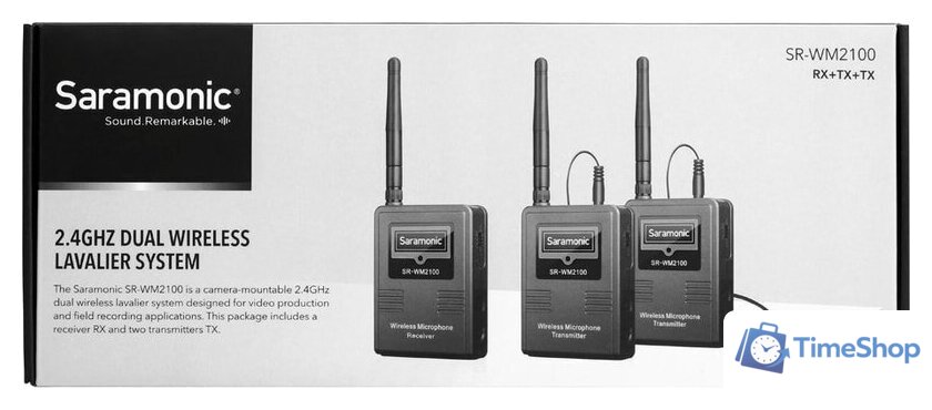 Радиосистема Saramonic SR-WM2100 - Изображение №6 — Интернет-магазин Time-Shop