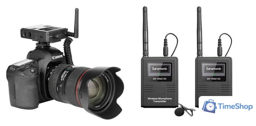 Радиосистема Saramonic SR-WM2100 - Изображение №3 — Интернет-магазин Time-Shop