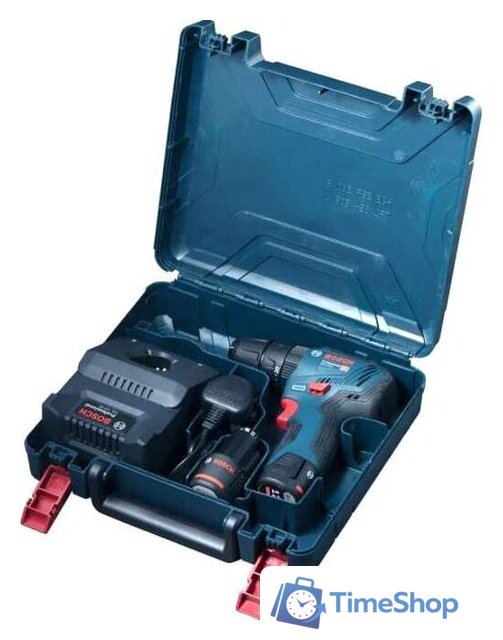 Ударная дрель-шуруповерт Bosch GSB 12V-30 Professional 06019G9100 (с 2-мя АКБ, кейс) - Изображение №4 — Интернет-магазин Time-Shop