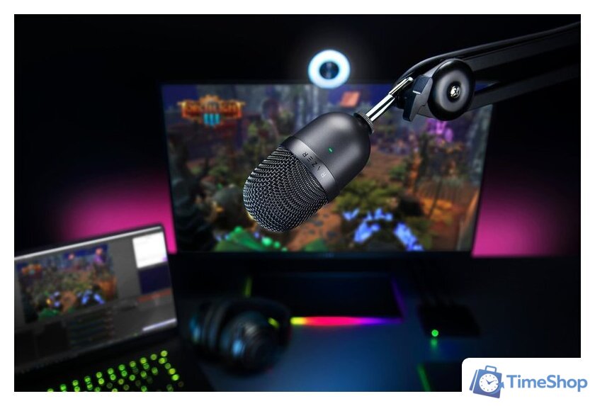 Проводной микрофон Razer Seiren Mini - Изображение №6 — Интернет-магазин Time-Shop