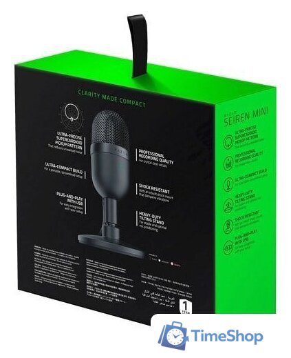 Проводной микрофон Razer Seiren Mini - Изображение №8 — Интернет-магазин Time-Shop