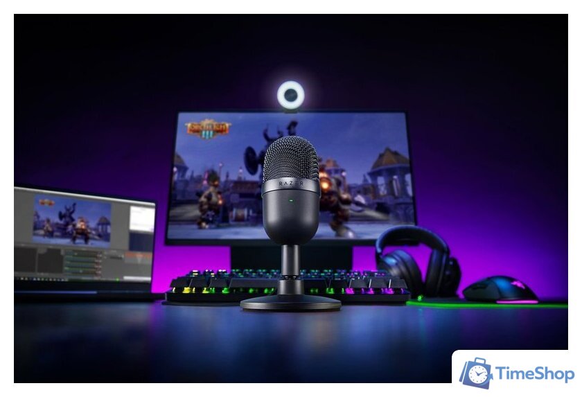 Проводной микрофон Razer Seiren Mini - Изображение №4 — Интернет-магазин Time-Shop