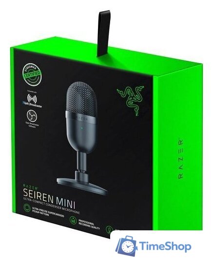 Проводной микрофон Razer Seiren Mini - Изображение №7 — Интернет-магазин Time-Shop