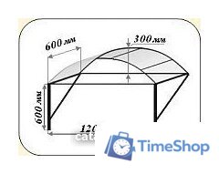 Козырек Dudo КС-23 - Изображение №2 — Интернет-магазин Time-Shop