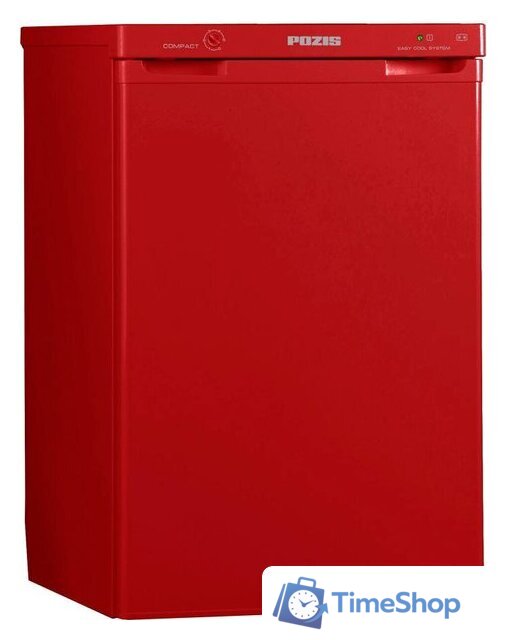 Однокамерный холодильник POZIS RS-411 (рубиновый) - Изображение №1 — Интернет-магазин Time-Shop